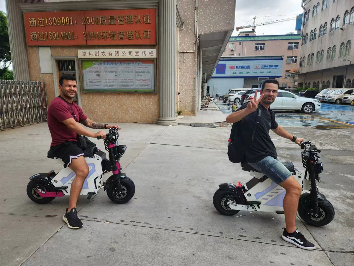 View of Customer Test Ride at Dongguan Yishun Vehicle Co., Ltd. - Experience ...