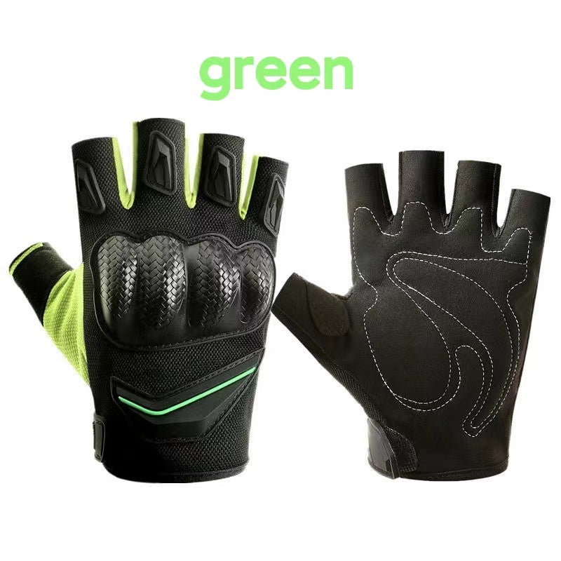 Half sleeve cycling gloves