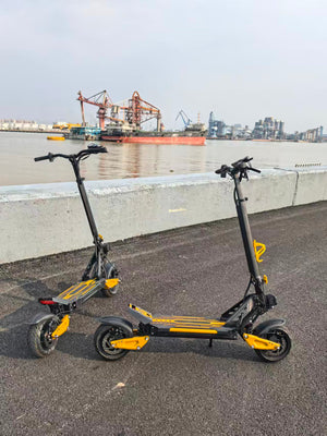 Yisuntrek YS26 10-Inch Portable Electric Scooter with Dual Suspension