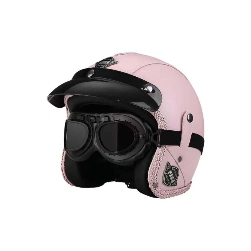 Pink Motorcycle Helmet