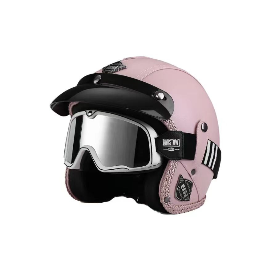 Pink Motorcycle Helmet