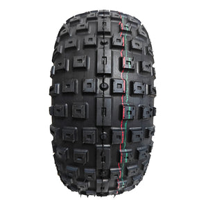 13-inch road tires/14-inch off-road tires