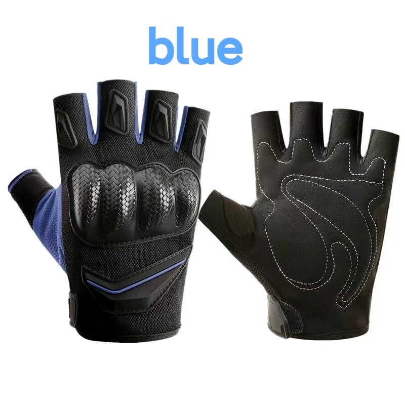 Half sleeve cycling gloves