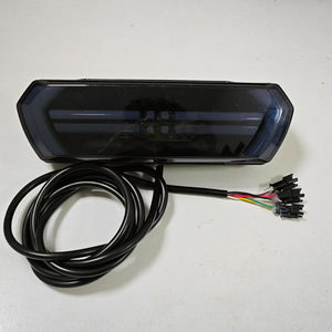 Multi-color taillight 12V universal brake light/includes turn signal function