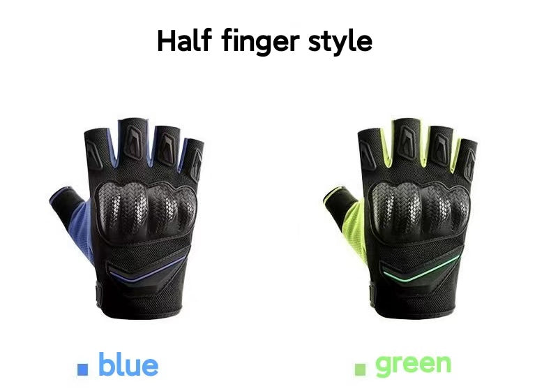 Half sleeve cycling gloves