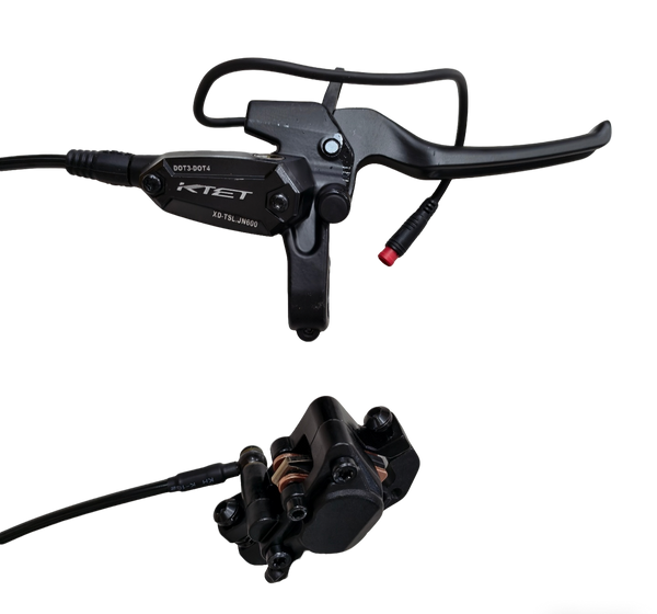 Molo5 dedicated brakes, hydraulic brakes