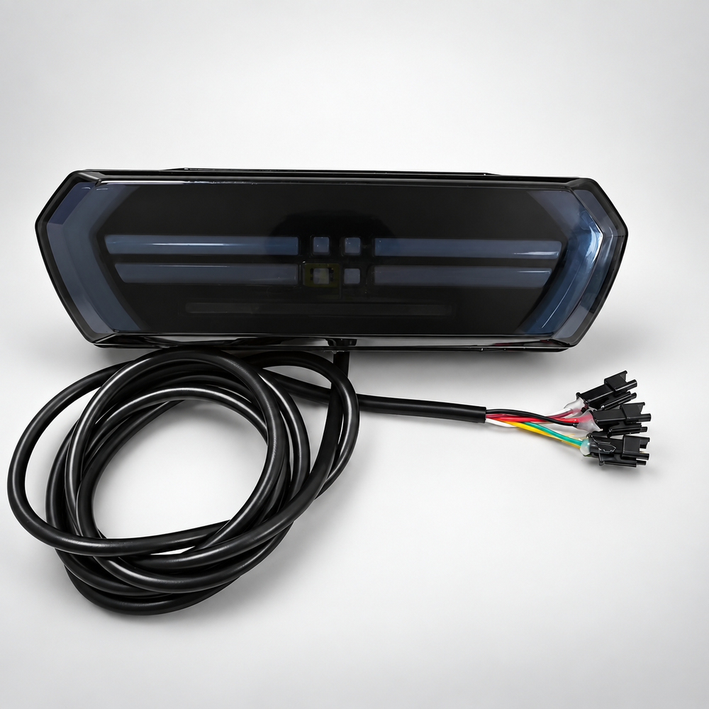 Multi-color taillight 12V universal brake light/includes turn signal function