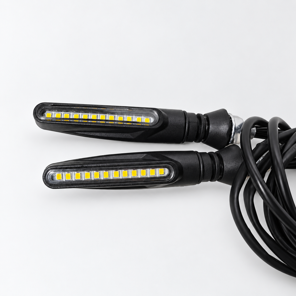 Motorcycle LED turn signal light