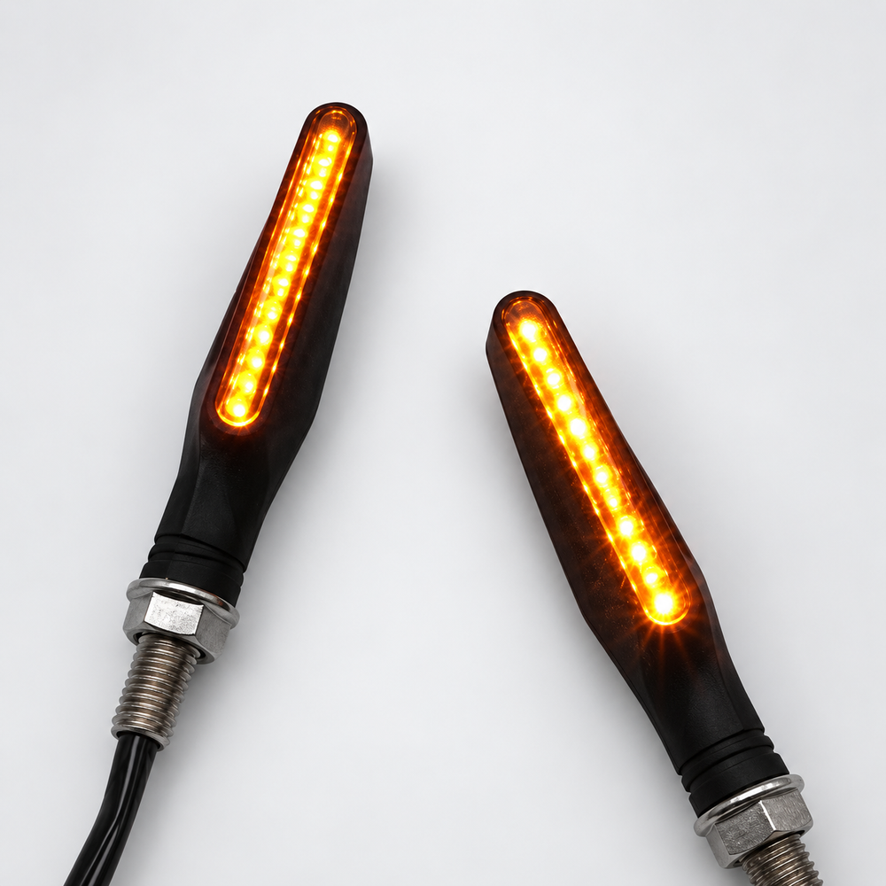 Motorcycle LED turn signal light