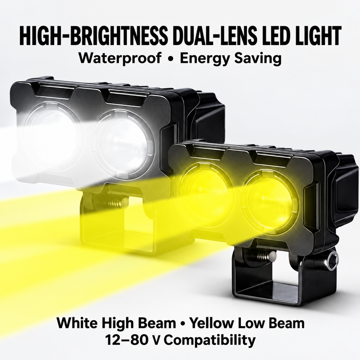 GT Telo8 Dual-Lens LED Headlight