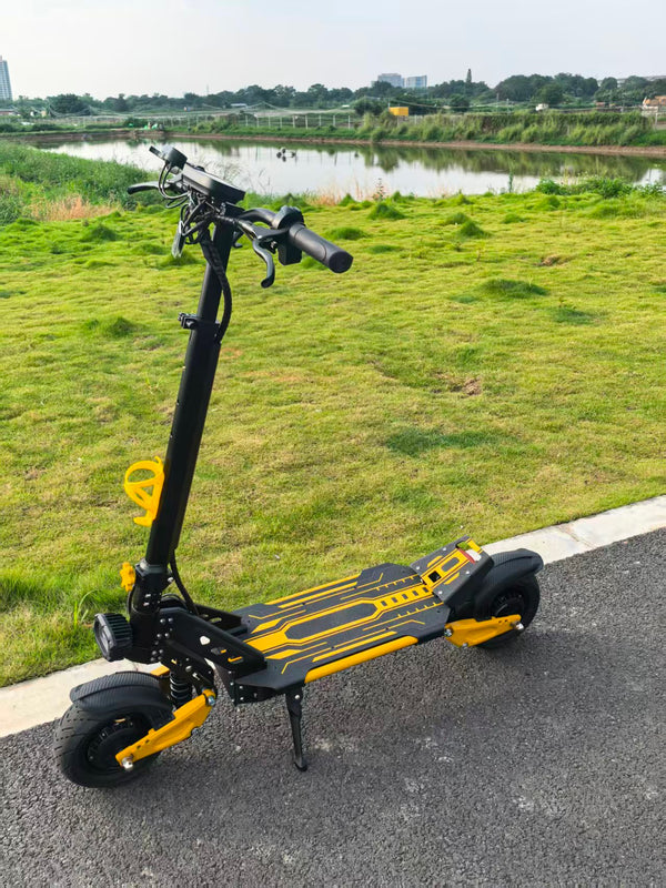 Yisuntrek YS26 10-Inch Portable Electric Scooter with Dual Suspension