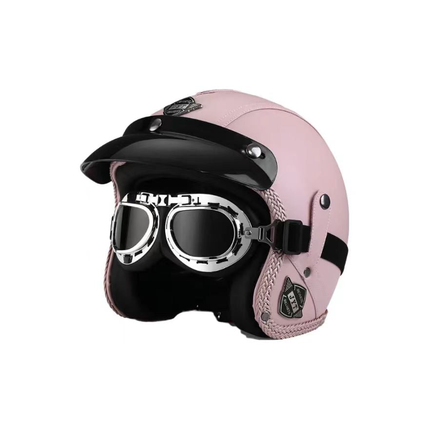 Pink Motorcycle Helmet