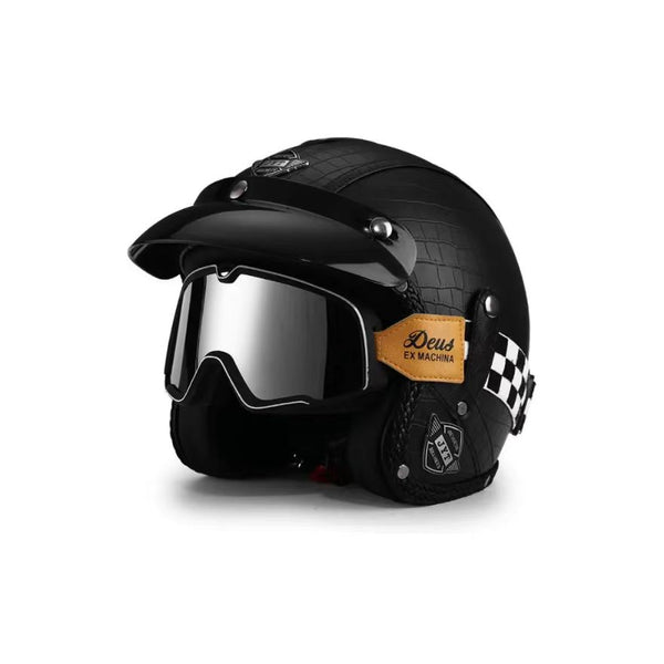 Retro Motorcycle Helmet