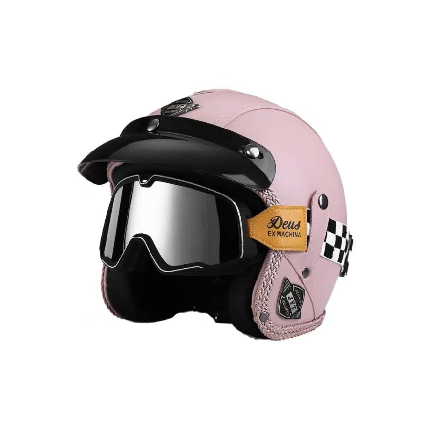 Pink Motorcycle Helmet