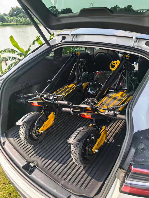 Yisuntrek YS26 10-Inch Portable Electric Scooter with Dual Suspension