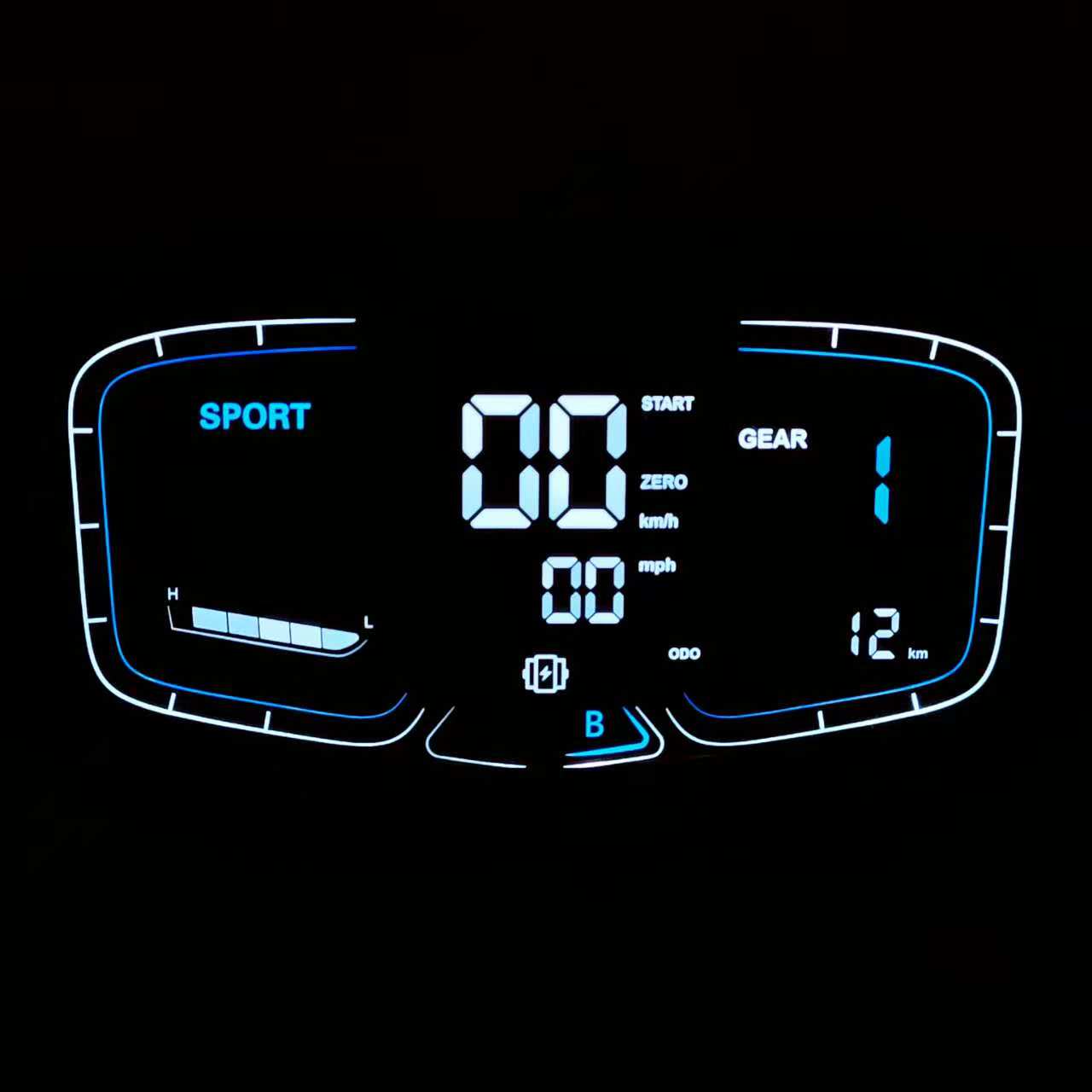 LIVIAE brand instrument speed display screen