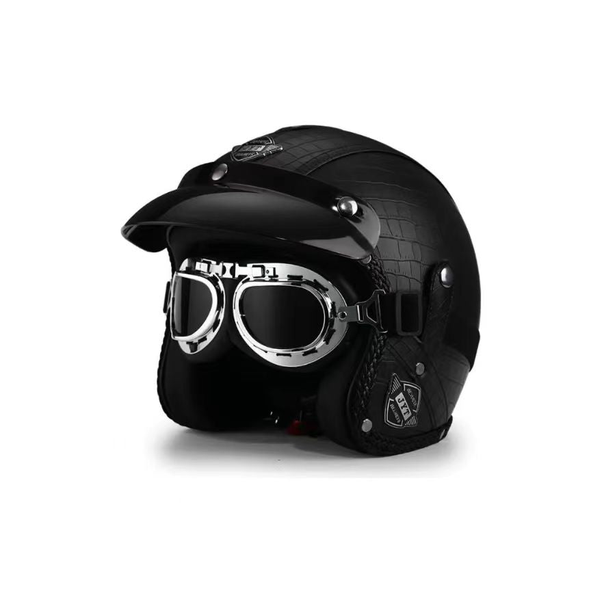 Retro Motorcycle Helmet