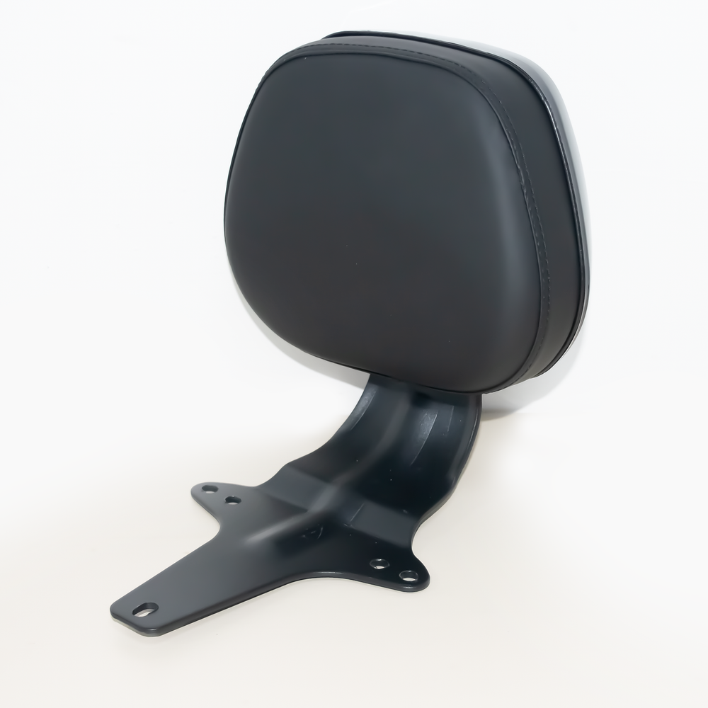 Side View of Electric Motorcycle with Comfortable Backrest