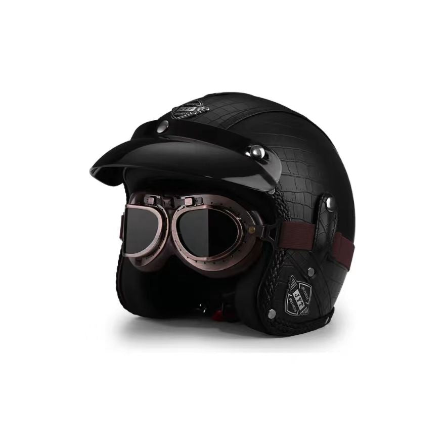 Retro Motorcycle Helmet