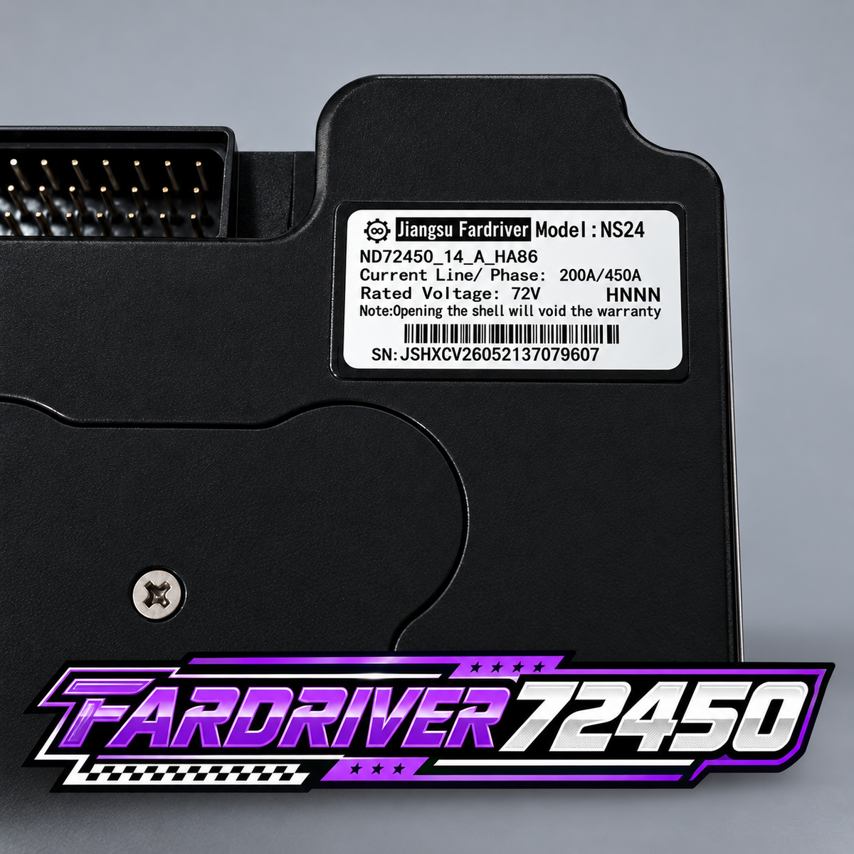 FARDRIVER 72450 specification label