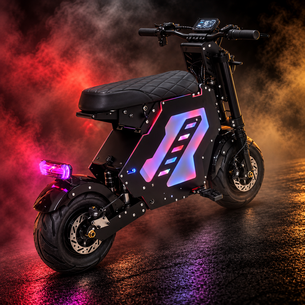 Molo5 side ambient lighting and rear light
